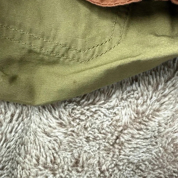 Roxy Shorts Womens Cheeky Chino Hot Pants Mid Rise Cuffed Green - Picture 9 of 16